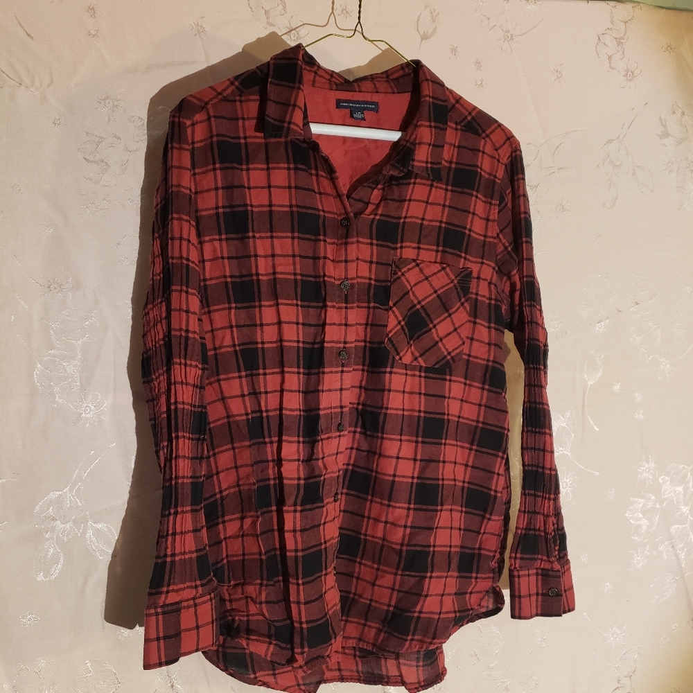 Plaid Button Down